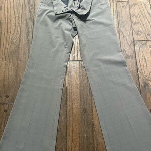 Express Gray Checkered Pants